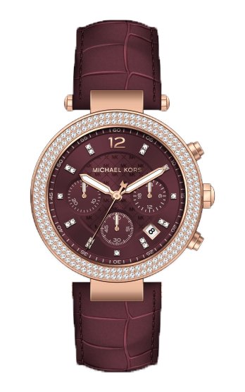 Michael Kors Parker Chronograph Red Watch