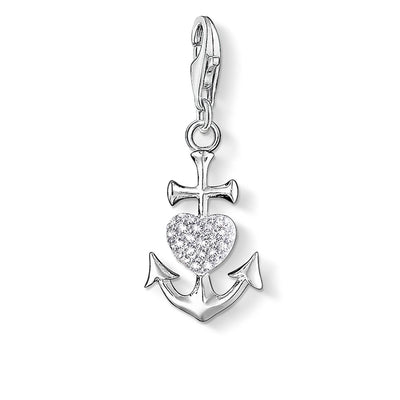 CC0768/ Anchor with heart Thomas Sabo Charm