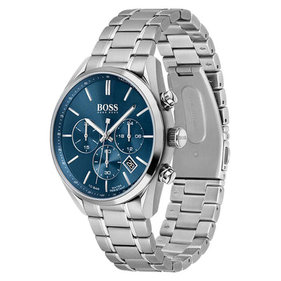 HB1513818/ Hugo Boss Champion Stainless Steel Chronograph Men's Watch