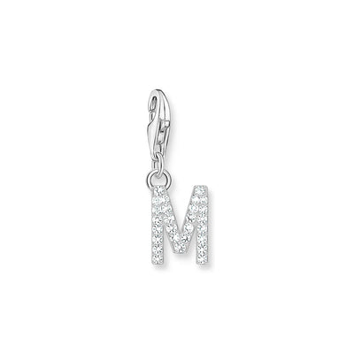 CC1941 / Letter 'M' CZ Thomas Sabo Charm