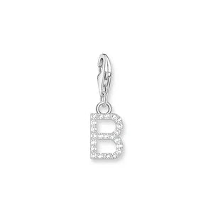 CC1942 / Letter 'B' CZ Thomas Sabo Charm