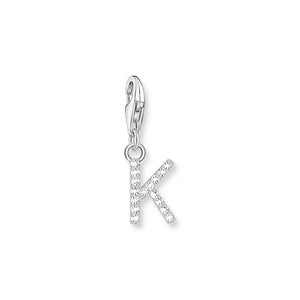 CC1950 / Letter 'K' CZ Thomas Sabo Charm