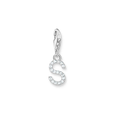 THOMAS SABO Charm Pendant Letter S Silver