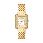 Michael Kors Emery Three-Hand Gold-Tone Stainless Steel Watch / MK4826