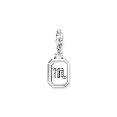 THOMAS SABO Charm Pendant Scorpio Zodiac Sign Silver