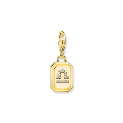 THOMAS SABO Charm Pendant Libra Zodiac Sign Gold