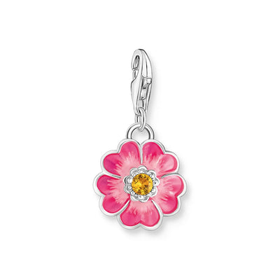 CC2208 / Pink Flower Enamel Thomas Sabo Charm