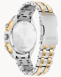 Citizen EcoDrive Blue Dial Two Tone Men's Watch / CA4544 -53L