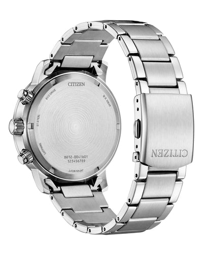 Citizen Eco-Drive – Light Blue Dial Stainless Steel Chronograph / CA0840-87M