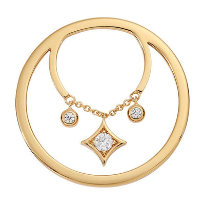 Nikki Lissoni Elegance Coin Gold-plated 33mm C1658GM