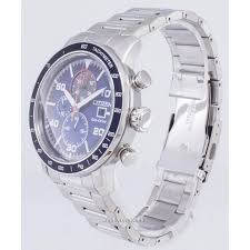 Citizen Mens Eco-Drive Stainless Steel WR100 Watch / CA0640-86L