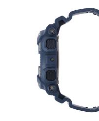 Casio G-Shock Analog-Digital Watch – Navy Blue Resin Strap with Aqua and Beige Accents / GA-140-2ADR