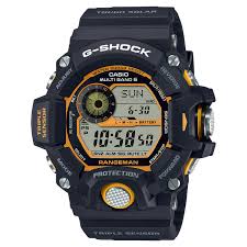 Casio G-Shock Master of G Rangeman – Black & Yellow Resin Strap / GW-9400Y-1DR