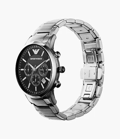 Emporio Armani Men's Chronograph Stainless Steel Watch  / AR2434