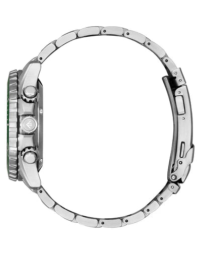 Citizen Promaster Chronograph Green Dial Eco-Drive Diver's / CA0820-50X