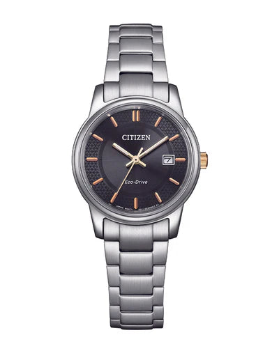 Citizen Eco-Drive – Women's 27mm Stainless Steel Watch / EW2317-76E