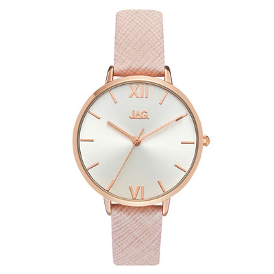Jag Sophie Silver Alloy 36mm Watch