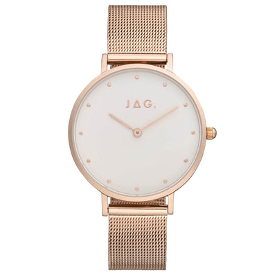Jag Alice Rose Gold Stainless Steel 32mm Watch
