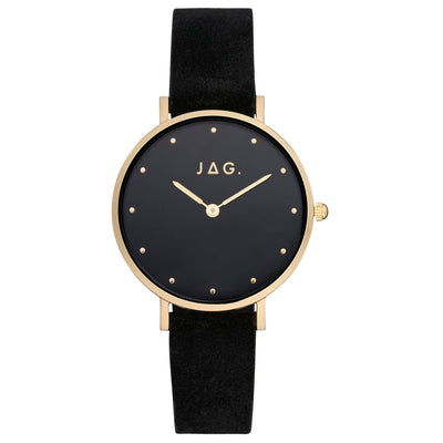 Jag Alice Black Stainless Steel 32mm Watch