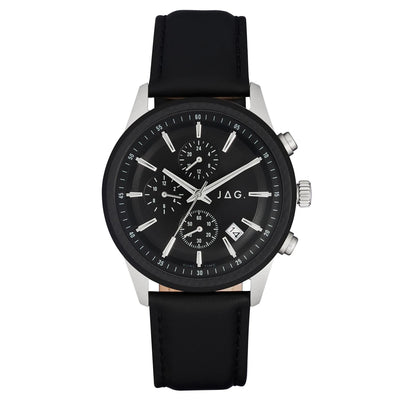 Jag Jamieson Black 42mm Watch