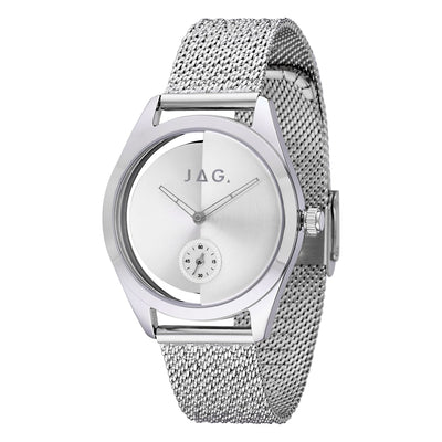 Jag Harrow Silver Stainless Steel 36mm Watch