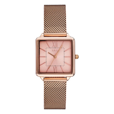 Jag Malvern Rose Gold Alloy 28mm Watch