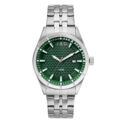 Jag Forster Green Stainless Steel 42mm Watch