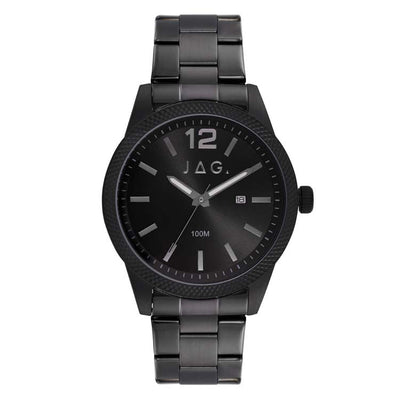 Jag Apollo Black Stainless Steel 45mm Watch