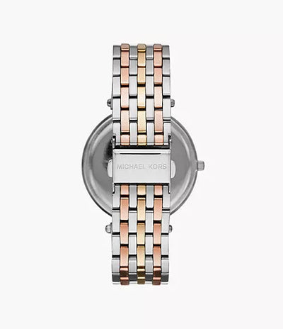 Michael Kors Tri-Tone Glitz Darci Watch / Mk3203