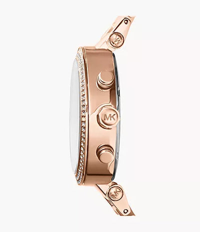 Michael Kors Rose Gold-Tone Parker Watch / MK5896