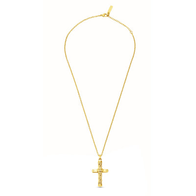 Police Crossed Men's Necklace