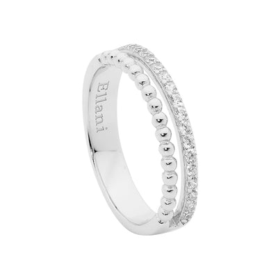 Ellani Sterling Silver Ring/ R492S