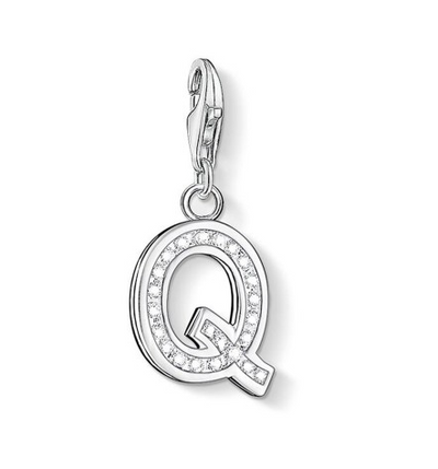 CC239 / Letter 'Q' CZ Thomas Sabo Charm