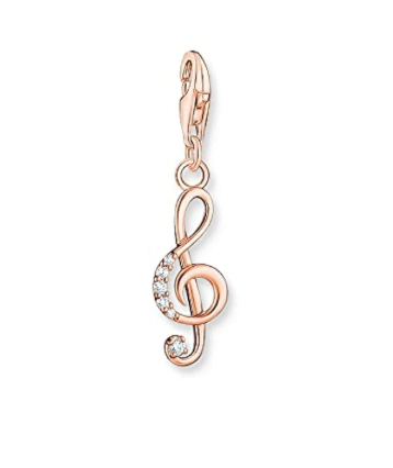 CC1899 / Rose Gold Treble Clef Thomas Sabo Charm