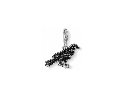 CC1125 / Black CZ Raven Thomas Sabo Charm