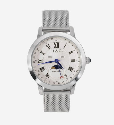 Jag Mosman Silver Dial Watch / J2772A