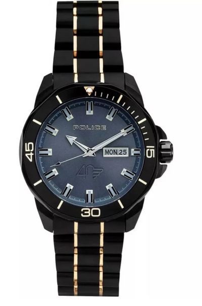 Police Mens 40th Anniversary Watch + Wallet Set / PEWJH0030301