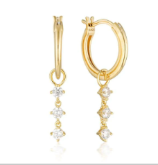 Georgini "Matcha Magic" Earrings / IE1016RG