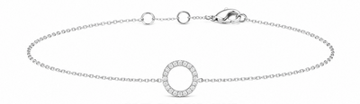 Silver Circle Bracelet