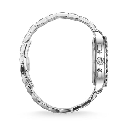 TWA0358/ Thomas Sabo Rebel At Heart Chronograph Silver Black Mens Watch