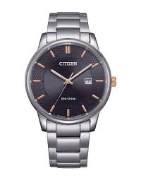 Citizen Eco-Drive Stainless Steel Blue Dial Men's Watch / BM6977-70E