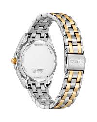 Citizen Quartz Crystal Mother of Pearl Dial Two-Tone Ladies Watch / EL1306-59D