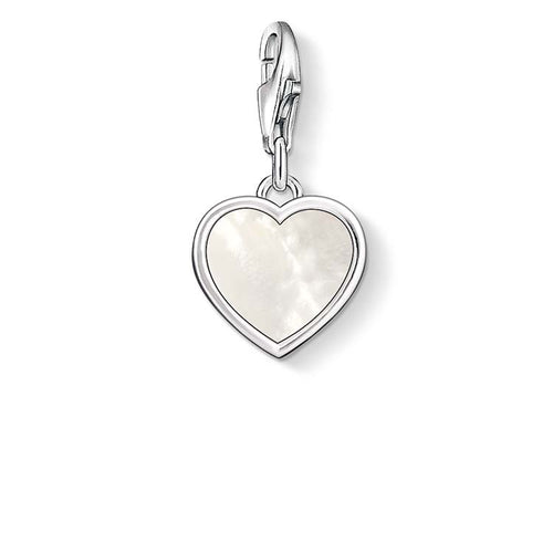CC920 Mother Of Pearl Heart Thomas Sabo Charm