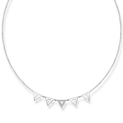 DKE0009/ Thomas Sabo Triangles Diamond Necklace