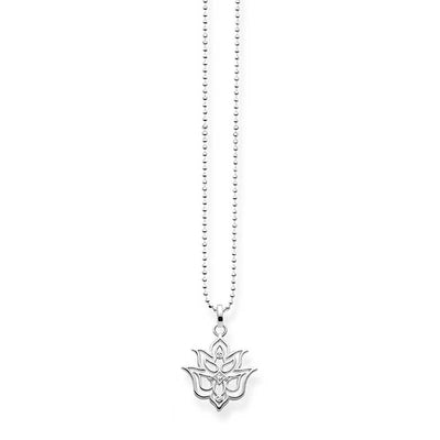 DKE0016/ Thomas Sabo Lotus Flower Diamond Necklet