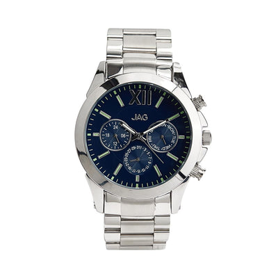 J2016A/ HUGO BLUE DIAL SILVER STAINLESS STEEL B/LET WATCH
