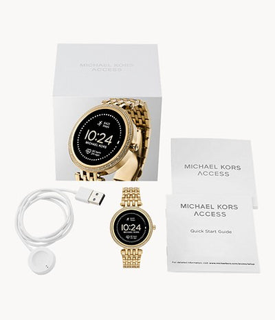 Michael Kors Gen 5E Darci Smartwatch - Gold-Tone Stainless Steel Visit