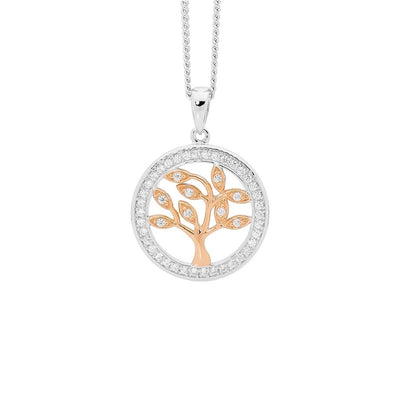 Ellani sterling silver tree of life pendant/P820R
